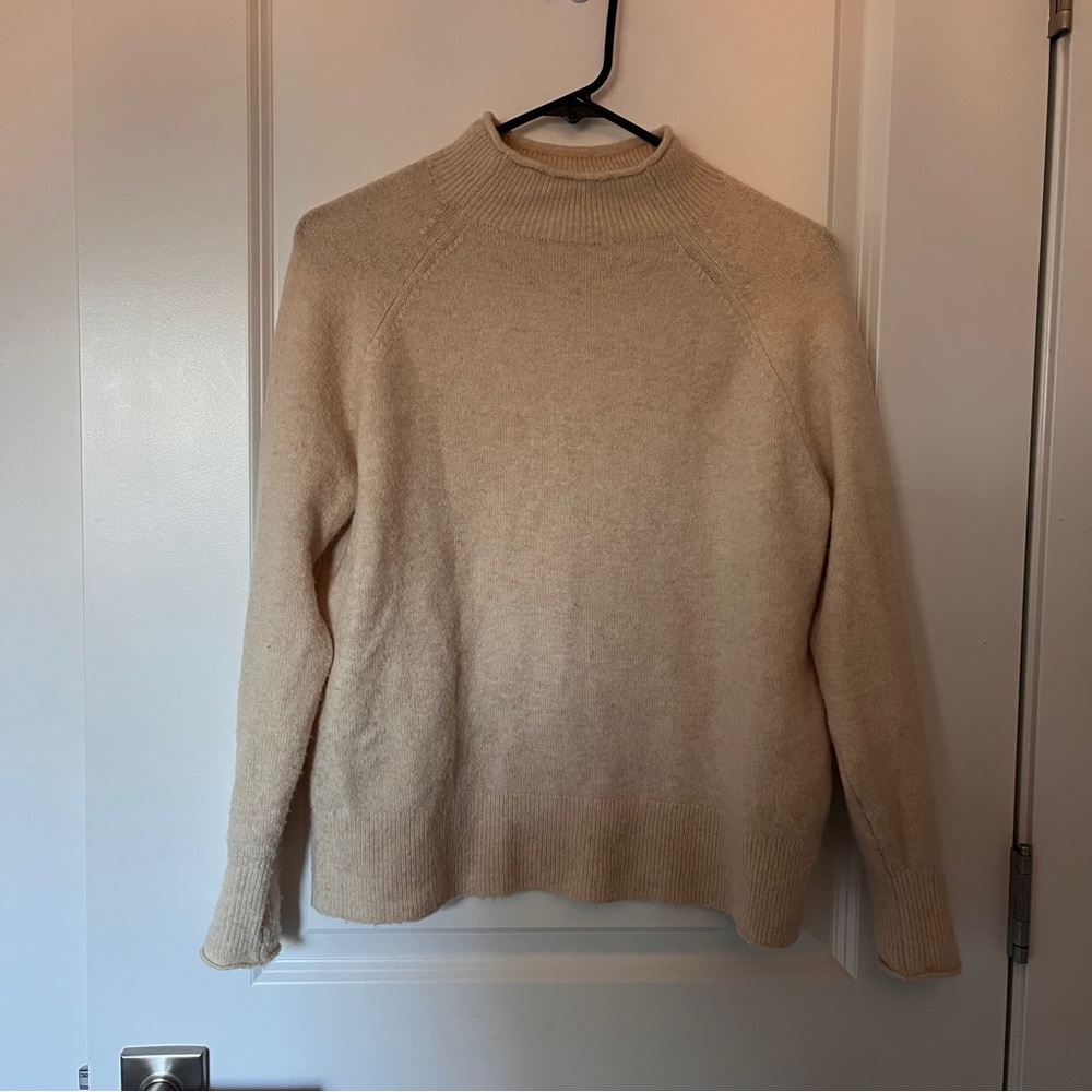 J. Crew SuperSoft Roll Neck Sweater